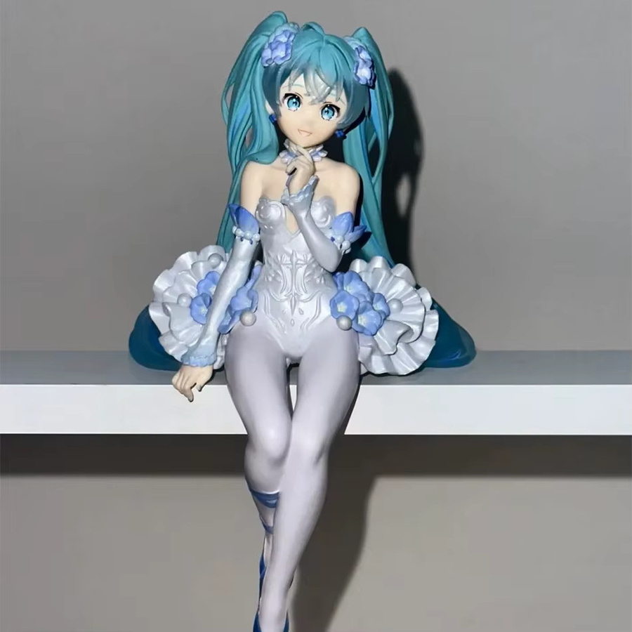 Bandai Hatsune Miku Actionfigur, Feenblumen-Geist, 15cm, Rosa, PVC - Bild 3