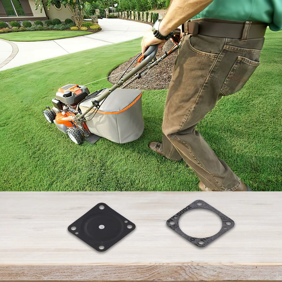 Vibratite Vergaser-Reparatursatz mit 33-Membran-Kit für Wacker WM80-Motoren, Farbe: Schwarz - Bild 4