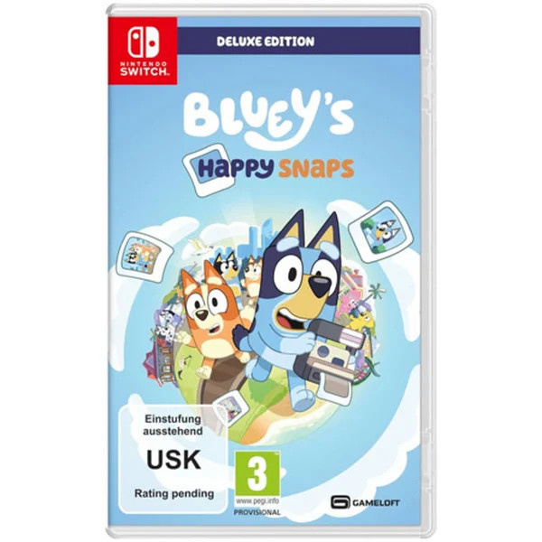 Bluey’s Happy Snaps – Deluxe Edition Nintendo Switch Adventure Spiel in Multicolor - Bild 1