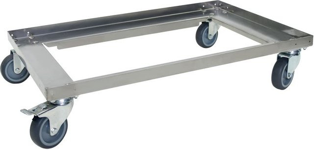 Schneider Transporttrolley für TOP-Box GN 1/1 aus Edelstahl in Silber, B/T/H: 62 x 42 x 17 cm - Bild 1