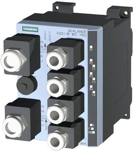 Siemens 6GK5201-3JR10-2BA6 Industrial Ethernet Switch, 100 Mbit/s, Grau - Bild 1