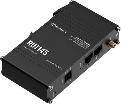 Teltonika RUT145 Router Schwarz mit Ethernet/LAN - Bild 1