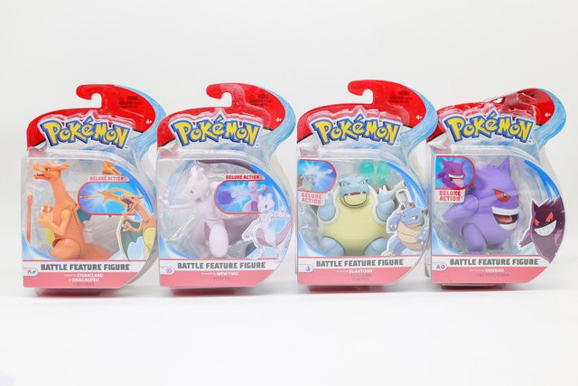 Pokémon Kampffigur Gengar Mewtwo Bulbasaur Blastoise Pikachu Pokéball, Modellspielzeug - Bild 1