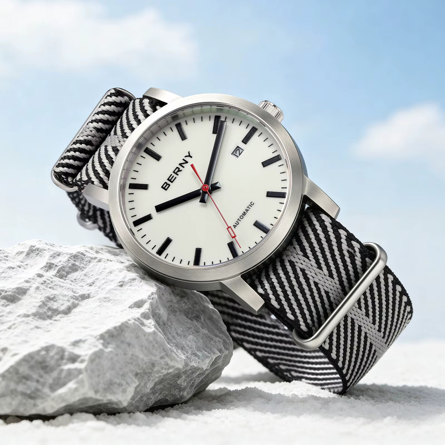 BERNY Armbanduhr Automatik, 40 mm, Herren - Bild 5