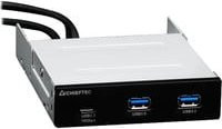 Chieftec MUB-3003C Frontpanel mit USB 3.1 Gen 1 und USB-C Anschlüssen in Schwarz - Bild 1