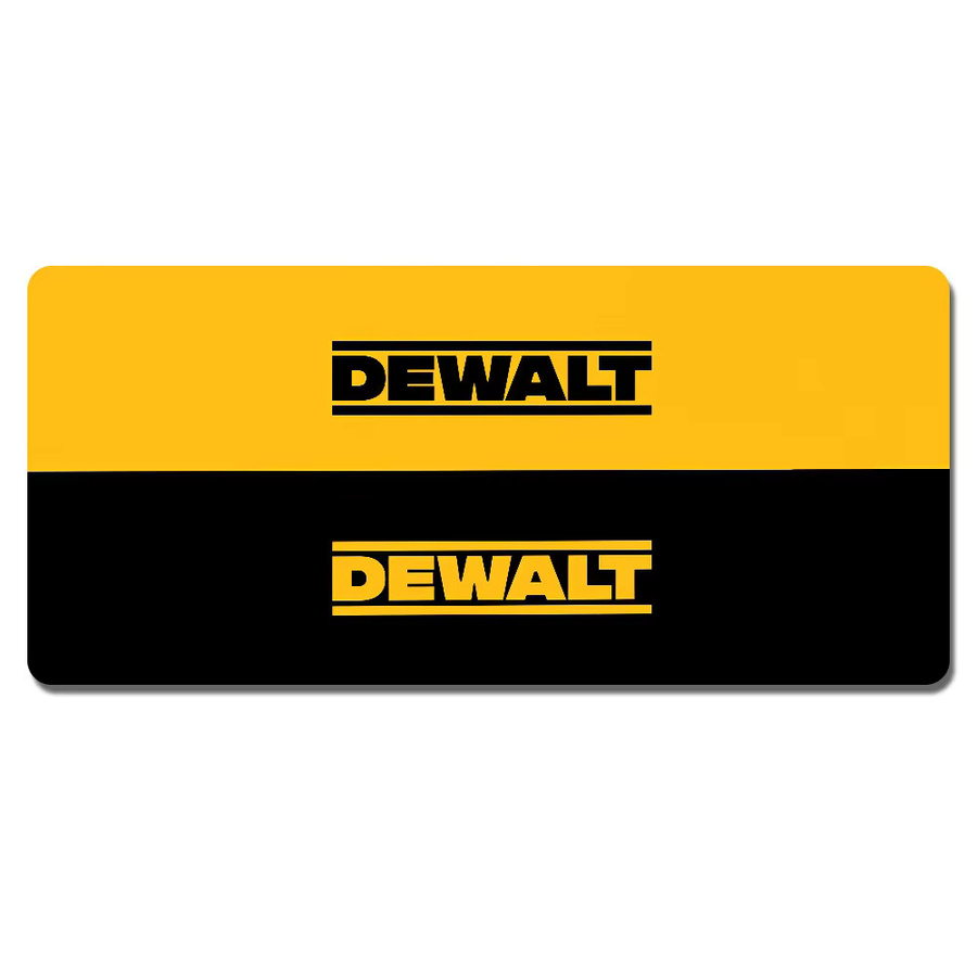 DEWALT Mauspad Lockedge in Gelb, rutschfeste Schreibunterlage für Gaming und Büro - Bild 7