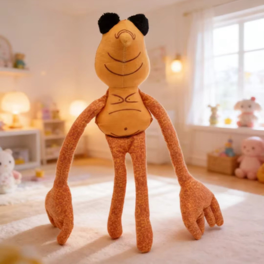 BOOKFONG Kawaii Meme Marcus der Wurm, Plüschpuppe, Orange - Bild 2