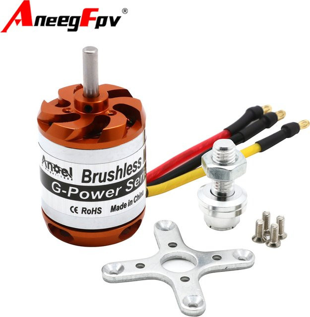 Aneegfpv Bürstenloser Motor Multicopter Outrunner, für Mini Multicopters RC Flugzeug Hubschrauber - Bild 1