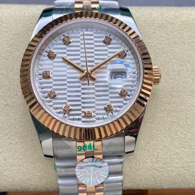 Lao Jia Hao Shi Herrenuhr, Automatik, Edelstahl, 41 mm, Grau, Datum - Bild 1