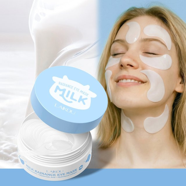 LAIKOU Milch Kollagen Augenmaske, 70g, Unisex - Bild 1