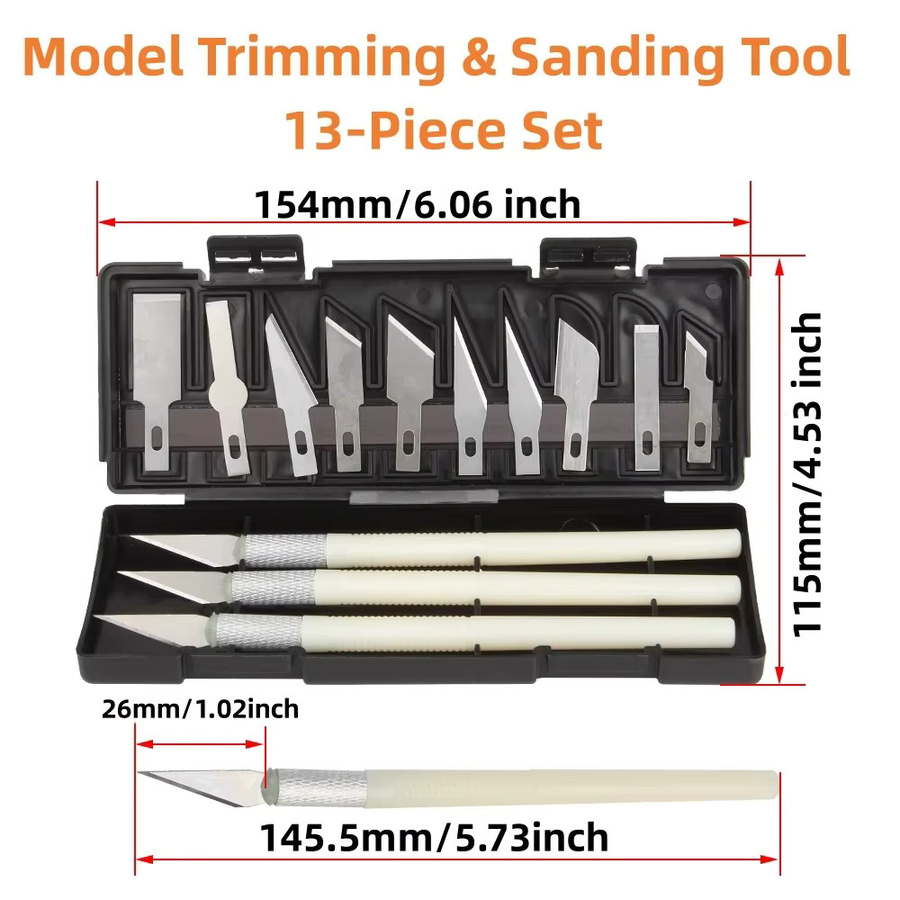 Creality 3D Druck Werkzeug Kit mit Scalpel #11 aus gehärtetem Stahl zum Entgraten und Gravieren - Bild 4