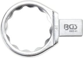 BGS Einsteck-Ringschlüssel aus Chrom-Vanadium-Stahl in Silber, 41 mm - Bild 1