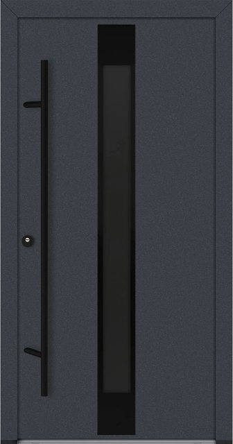 FM Türen Innenbeschläge Set AS68 Modell 25 in Anthrazit, Ausführung Links, B: 100 cm, H: 210 cm - Bild 1