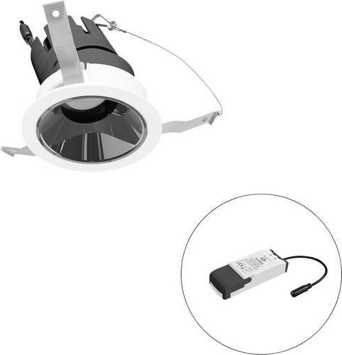 EVN LED-Deckenstrahler F01R11AM0627L55P in Weiß, verstellbar und rund - Bild 1