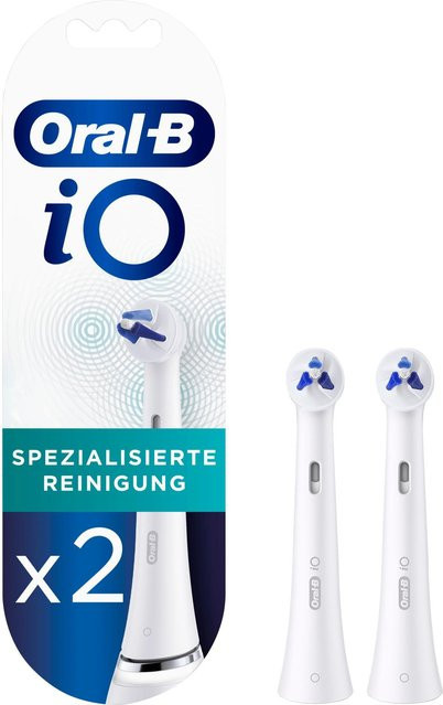 Oral-B Aufsteckbürsten iO Spezialisierte Reinigung, 2 Stück - Bild 1