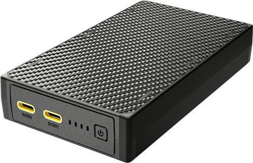 Nitecore NB20000 GEN3 Powerbank 20000 mAh mit USB-C Quick Charge und PD Fast Charge in Schwarz - Bild 1