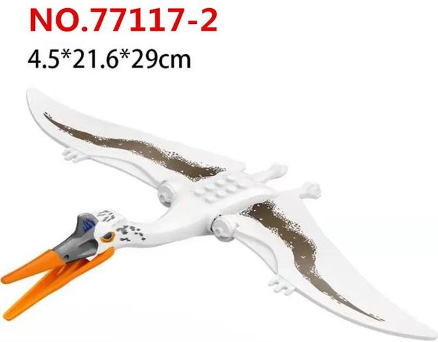 LEGO Dinosaurier Therizinosaurus Weißer Windgott Flugsaurier, Bausteine, ab 6 Jahren - Bild 1