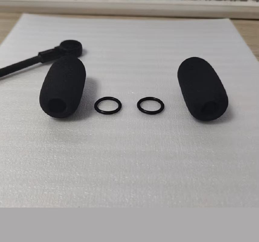 Ersatz-Windschutzscheiben aus japanischem Memory-Schaum für Bose A20, A30, David Clark und Lightspeed Aviation Headsets, Schwarz - Bild 2