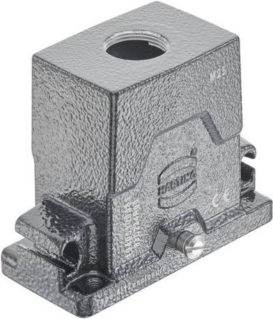HARTING Tüllengehäuse aus Kunststoff in Grau, Artikelnummer 19 40 510 0481 - Bild 1