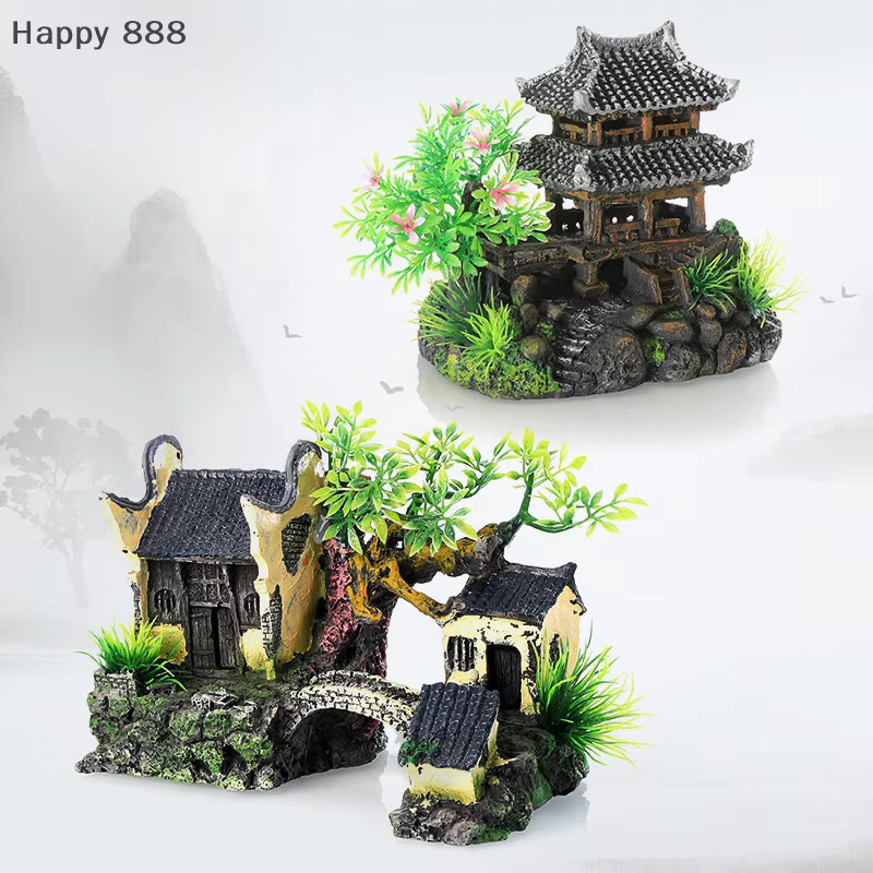 Hoeaden Resin Aquarium Ornament – Realistische Dekoration für dein Fischbecken und Aquascaping - Bild 4