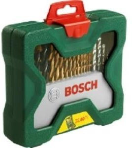 Bosch X-Line TiN Universal-Bohrersortiment und Bit-Set, 40-teilig, HSS, grün - Bild 2