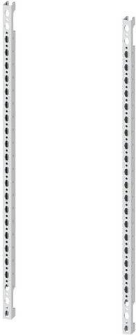 Siemens ALPHA 160/400 DIN Längsholme für die Montage von Einbausätzen, Farbe: Silber, Höhe: 60 cm, 2 Stück - Bild 1