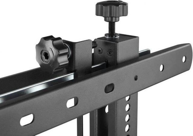 Equip Pop-Out-Videowandhalterung Schwarz für 45 bis 70 Zoll, VESA 600 x 400 mm, Tragkraft 70 kg - Bild 1
