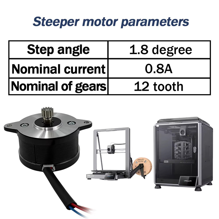 Sirol Extruder Schrittmotor mit Extrusionsmechanismus Kit für K1 und K1 Max 3D Drucker Upgrade Zubehör - Bild 3