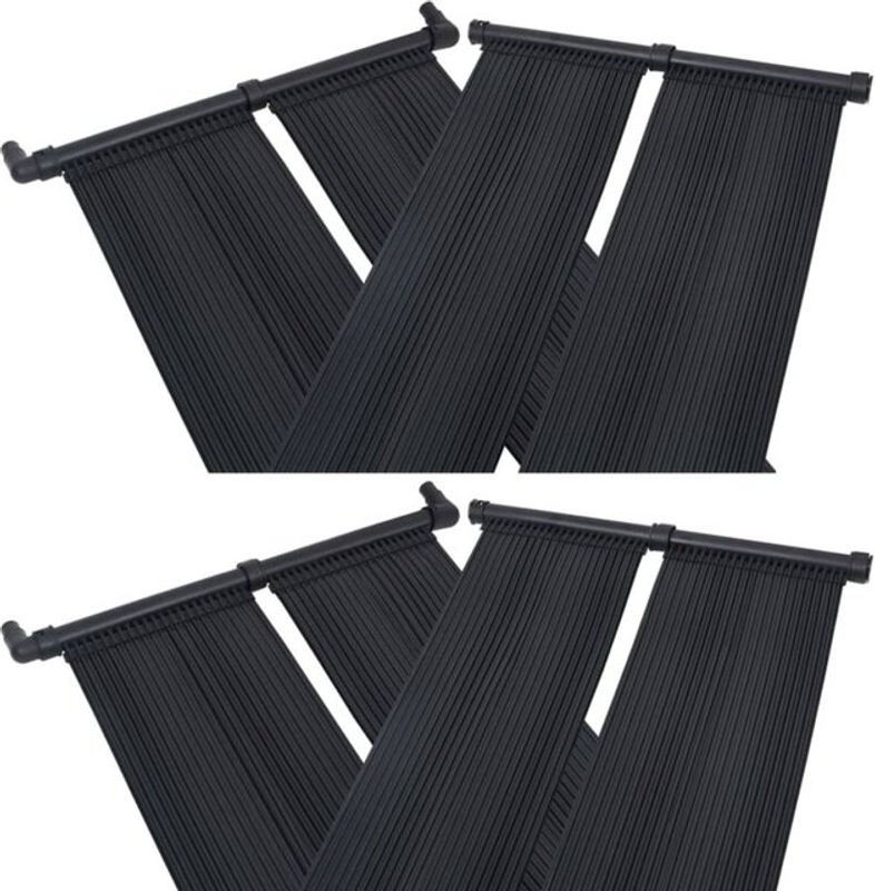 Vidaxl Solar-Panel Poolheizung Set 4 Stück B: 80 cm, L: 310 cm - Bild 1