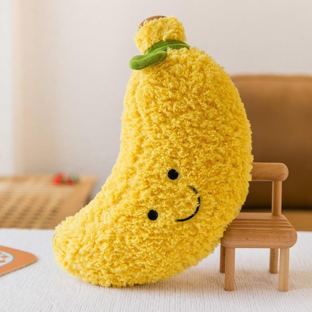 Yiran toy Fruchtplüsch Kawaii Dekorationen, Plüschtier, ab 14 Jahren - Bild 1