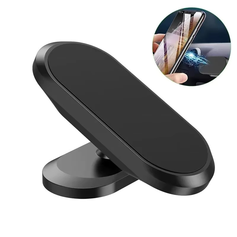Universeller magnetischer Autotelefonhalter für das Armaturenbrett in Schwarz zur Nutzung mit Xiaomi, iPhone und Samsung sowie für GPS-Navigation - Bild 6