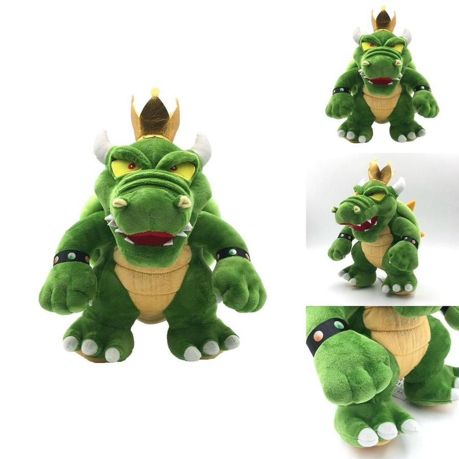 VetchWick Super Mario King Koopa Bowser Plüschtier Grün - Bild 3