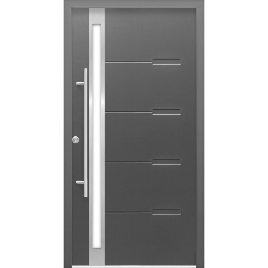 Haustür Splendoor Thermospace Neapel Prime in Anthrazit mit Glaseinsatz, Anschlag Links, B: 110 cm, H: 210 cm - Bild 2
