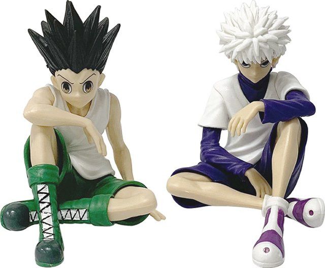 Bandai Full Time Hunter Anime Charakter PVC Desktop Ornament Multicolor - Bild 1