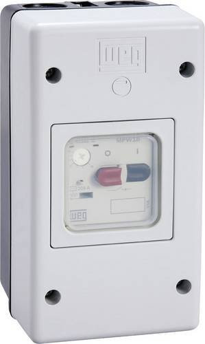 WEG MPE66G Installations-Gehäuse aus Kunststoff in Lichtgrau, B/T/H: 9,2 x 16,7 x 8,3 cm - Bild 1