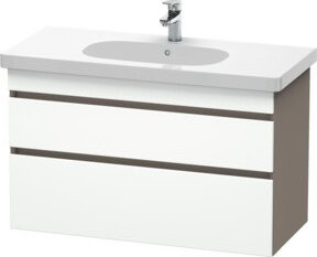 Duravit Waschtischunterschrank DuraStyle in Weiß, wandhängend, B/T/H: 100 x 45,3 x 61 cm - Bild 1