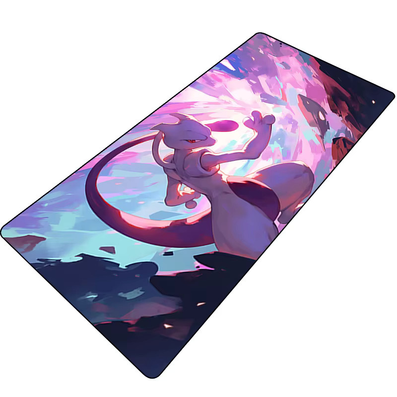 Bandai Mewtwo Gamer Mauspad XXL Multicolour Schreibtischunterlage für PC und Laptop - Bild 2