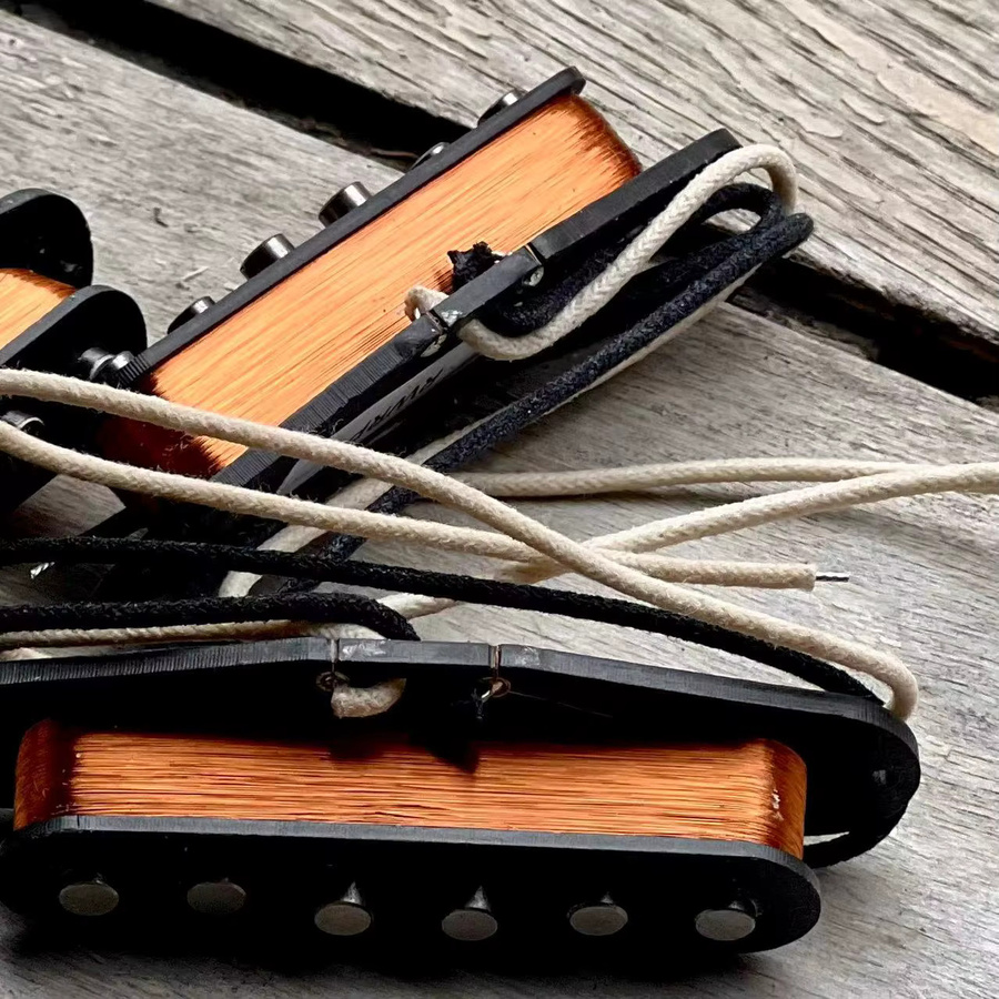 MENGJUE Alnico 5 Single Coil Gitarren-Tonabnehmer im ST-Stil SLL1-Replik in Weiß, Schwarz oder Creme - Bild 2