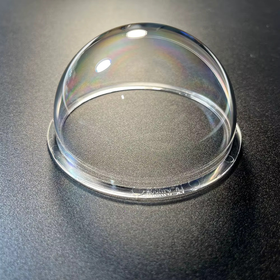 ACDML 4-Zoll Hochleistungs-Kuppelabdeckung aus transparentem Acryl, wasserdichte Schutzabdeckung aus klarem Plexiglas für CCTV-Kameragehäuse - Bild 2