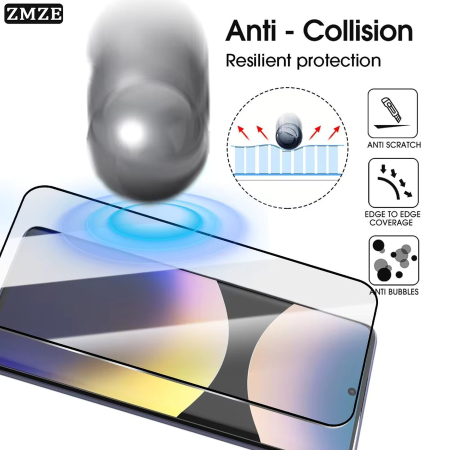 2 Stück Xiaomi Redmi Note 13 Pro 14 15 Pro Plus HD-Displayschutzfolien, transparent, kratzfest und staubfrei für eine einfache Installation - Bild 2