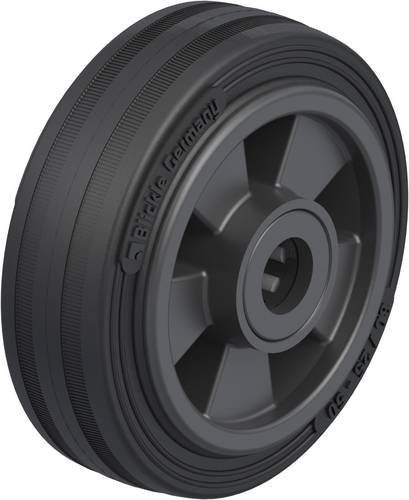 Blickle Schwerlast-Rad VPP 80/12R in Schwarz mit 80 mm Durchmesser und 50 kg Tragfähigkeit - Bild 1
