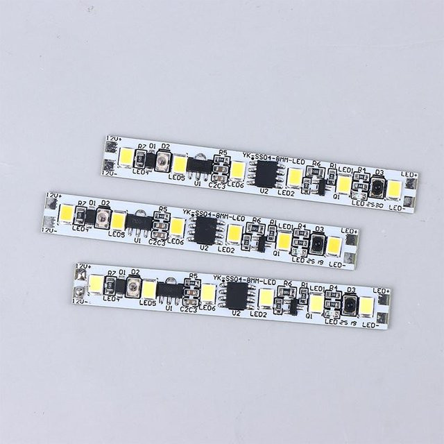 ESHYLALA IR Infrarot Sensor Schalter 12V für LED Schrankbeleuchtung und Garderobe in Weiß - Bild 1