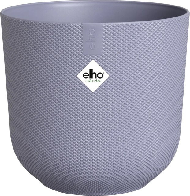 Elho Pflanzentopf Jazz Lila mit natürlichem Muster, B/T/H: 30 x 29,5 x 27 cm - Bild 1