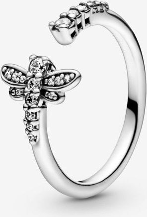 Wucifang Jewelry Ring, 925 Silber, Roségold, Kristall, Damen - Bild 1