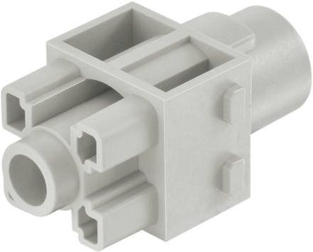 HARTING Doppelmodul 1 Crimpen Grau 09140013102 - Bild 1