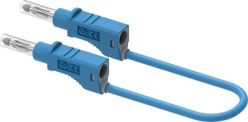 Electro PJP Messleitung mit Bananenstecker 100 cm Blau - Bild 1