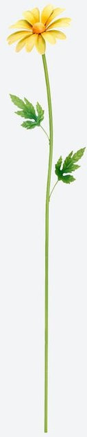 NKD Blumen-Gartenstecker aus Metall in Orange und Gelb, Höhe: 96 cm, Breite: 12,5 cm - Bild 1