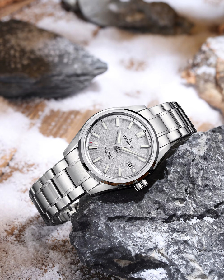 Cronos Armbanduhr, Automatik, Edelstahl, 39 mm, Herren - Bild 3