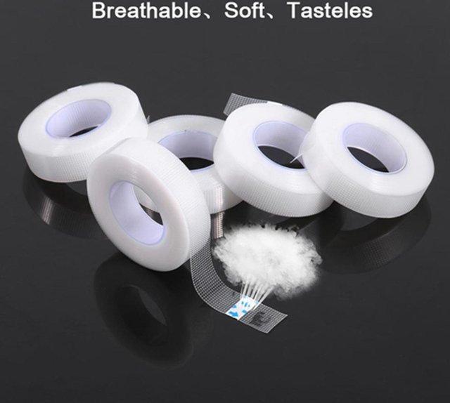 5 Rollen Transparentes Medizinisches PE-Klebeband, Atmungsaktiv - Bild 1