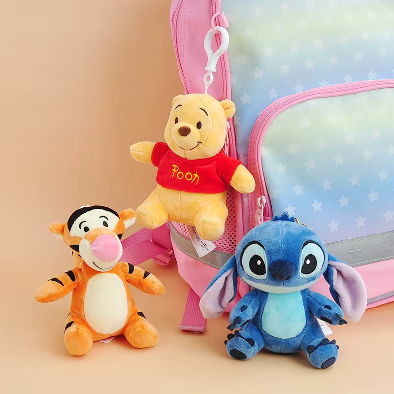 Disney Toy Story Winnie the Pooh Stitch Lotso, Plüschpuppe, Schlüsselanhänger, nicht für Kinder unter 3 Jahren - Bild 3
